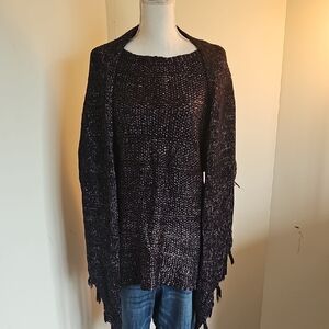 White House Black Market Navy Sweater